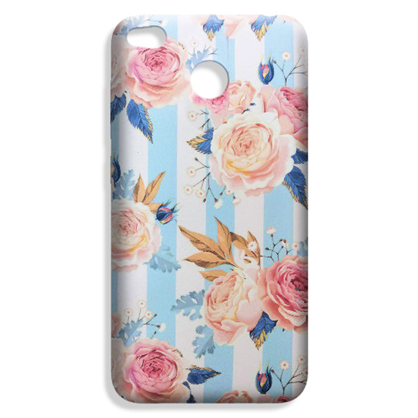 фото Чехол epik print story для xiaomi redmi 4x (розовые цветы)
