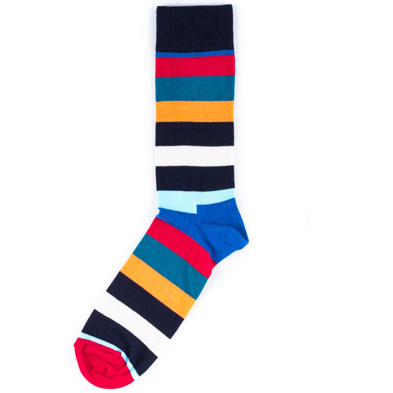 фото Носки happy socks stripe разноцветные 41-46