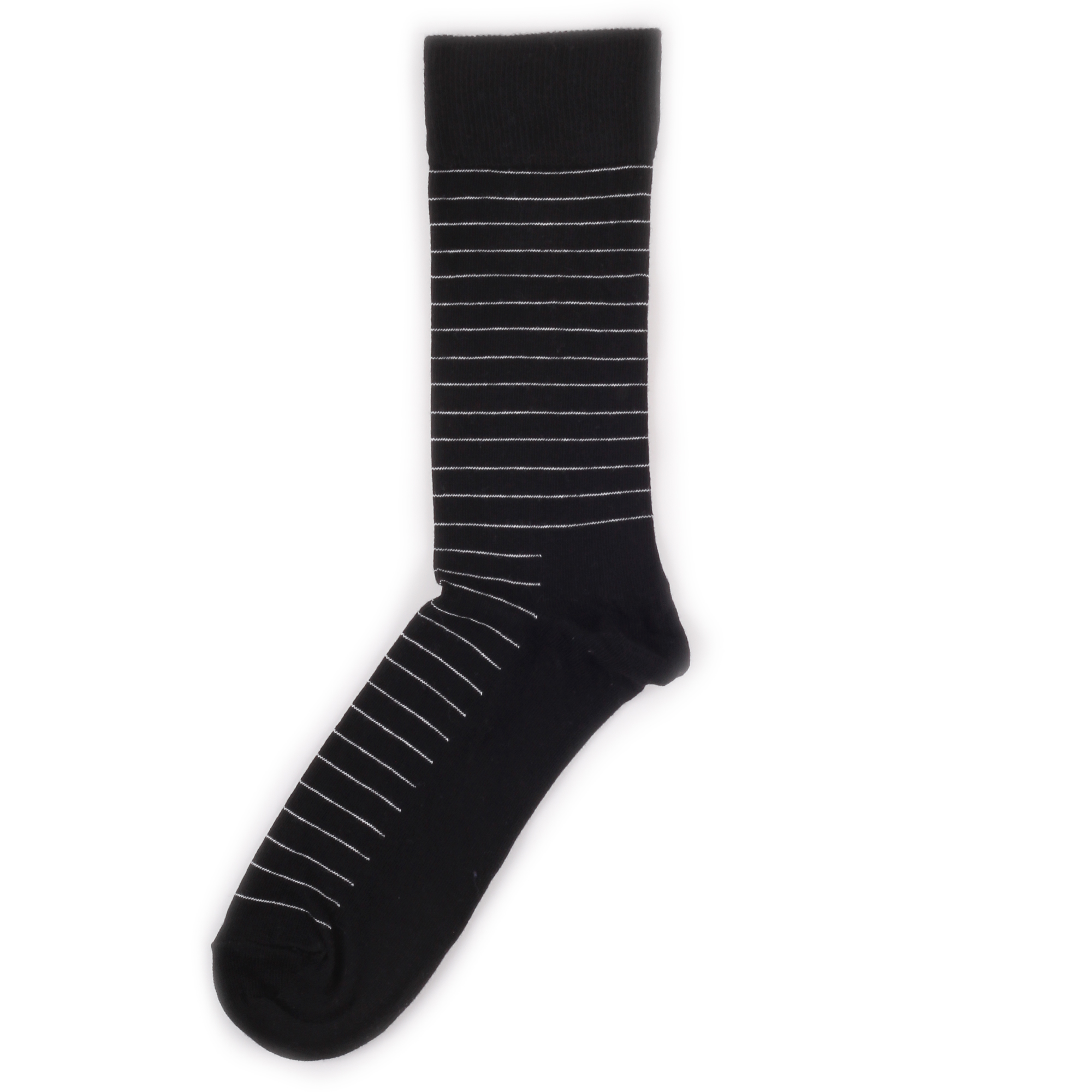 

Носки Happy Socks Thin Stripe черные 41-46, Thin Stripe