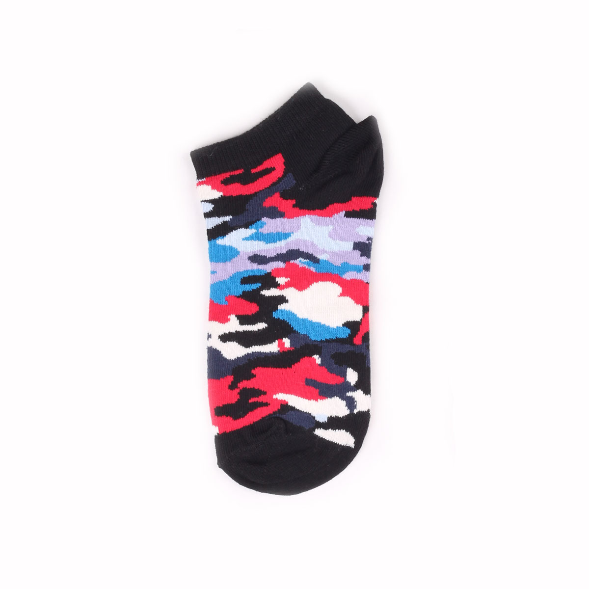 фото Носки унисекс happy socks low bark camo красные 36-40