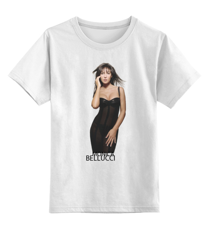 

Детская футболка классическая Printio Monica bellucci, р. 104, Белый, 0000000685891