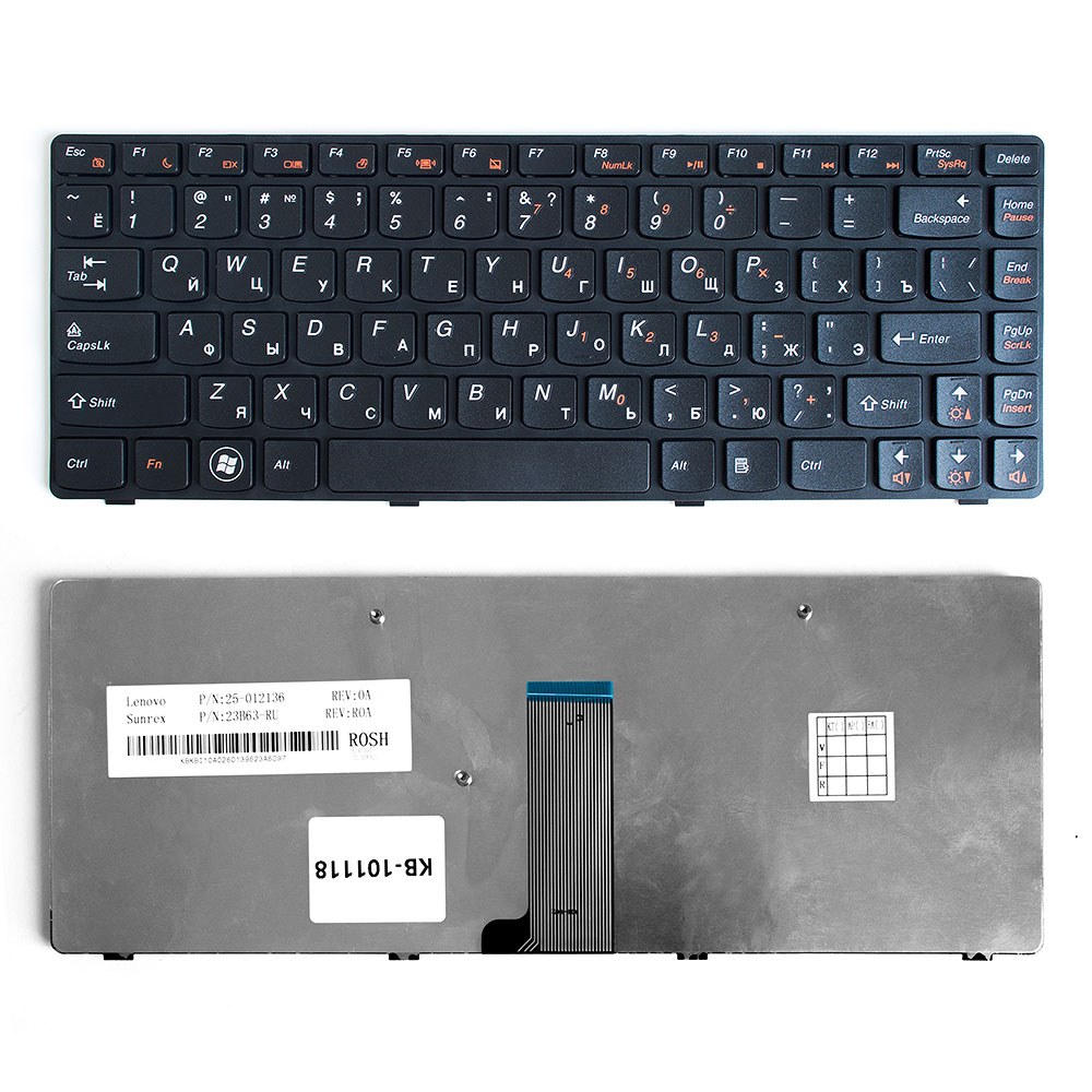 

Клавиатура TopON для ноутбука Lenovo IdeaPad B480, G480, Z380, Z480 Series