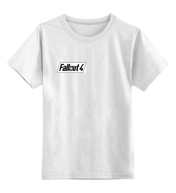 

Детская футболка классическая Printio Fallout 4 logo, р. 152, 0000000677806