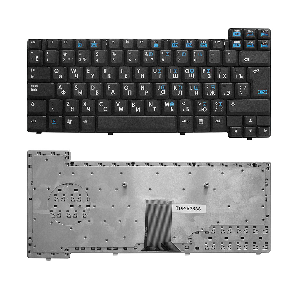 

Клавиатура TopON для ноутбука HP Compaq 6720t, nc6100, nc6110, nc6120, nc6130 Series