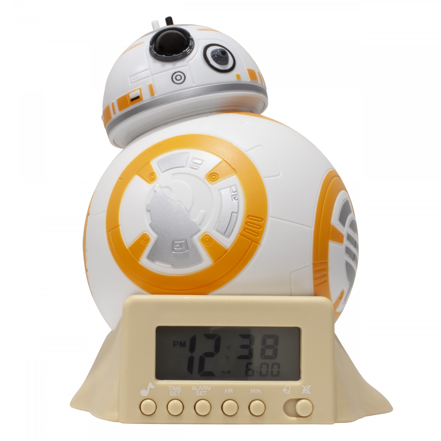 фото Будильник bulbbotz star wars, минифигура bb-8 14 см 2021395