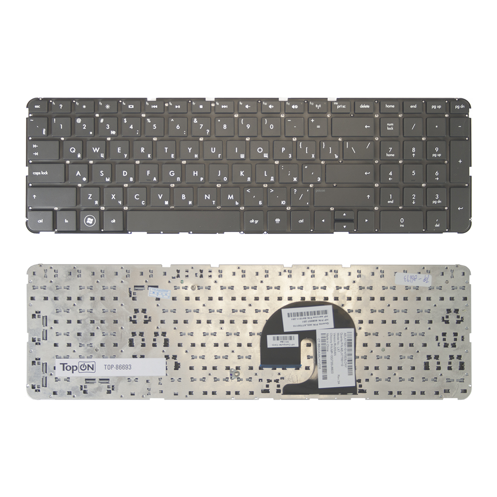 

Клавиатура TopON для ноутбука HP Pavilion DV7-4000, DV7-5000 Series