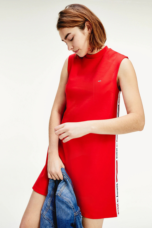 

Платье женское Tommy Jeans DW0DW07919 красное XXS, Красный, DW0DW07919