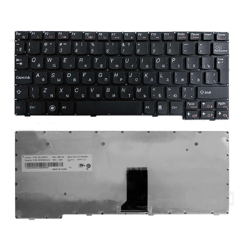 фото Клавиатура topon для ноутбука lenovo ideapad s100, s110, s10-3, s10-3s series