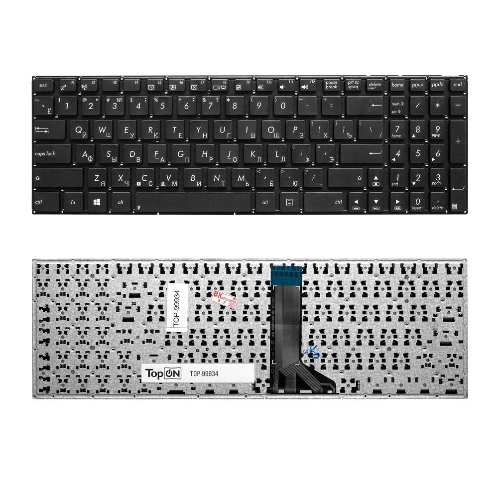 Клавиатура TopON для ноутбука Asus X551, X551CA, X551CAV, X551MA Series