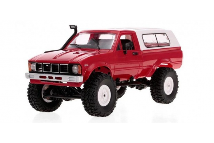 фото Радиоуправляемый краулер wpl military truck buggy crawler rtr 4wd 1:16 2.4g red wltoys