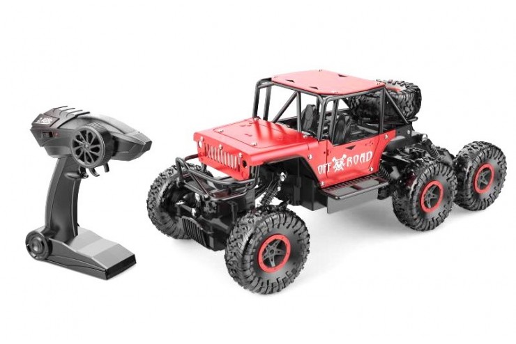 

Радиоуправляемый краулер 6WD 1:10 2.4G JD Toys 699-121A