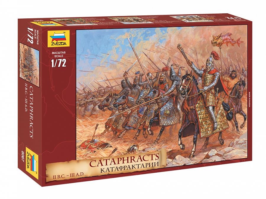 

Сборная модель солдатиков ZVEZDA Катафрактарии II B.C. -III A.D. 1/72