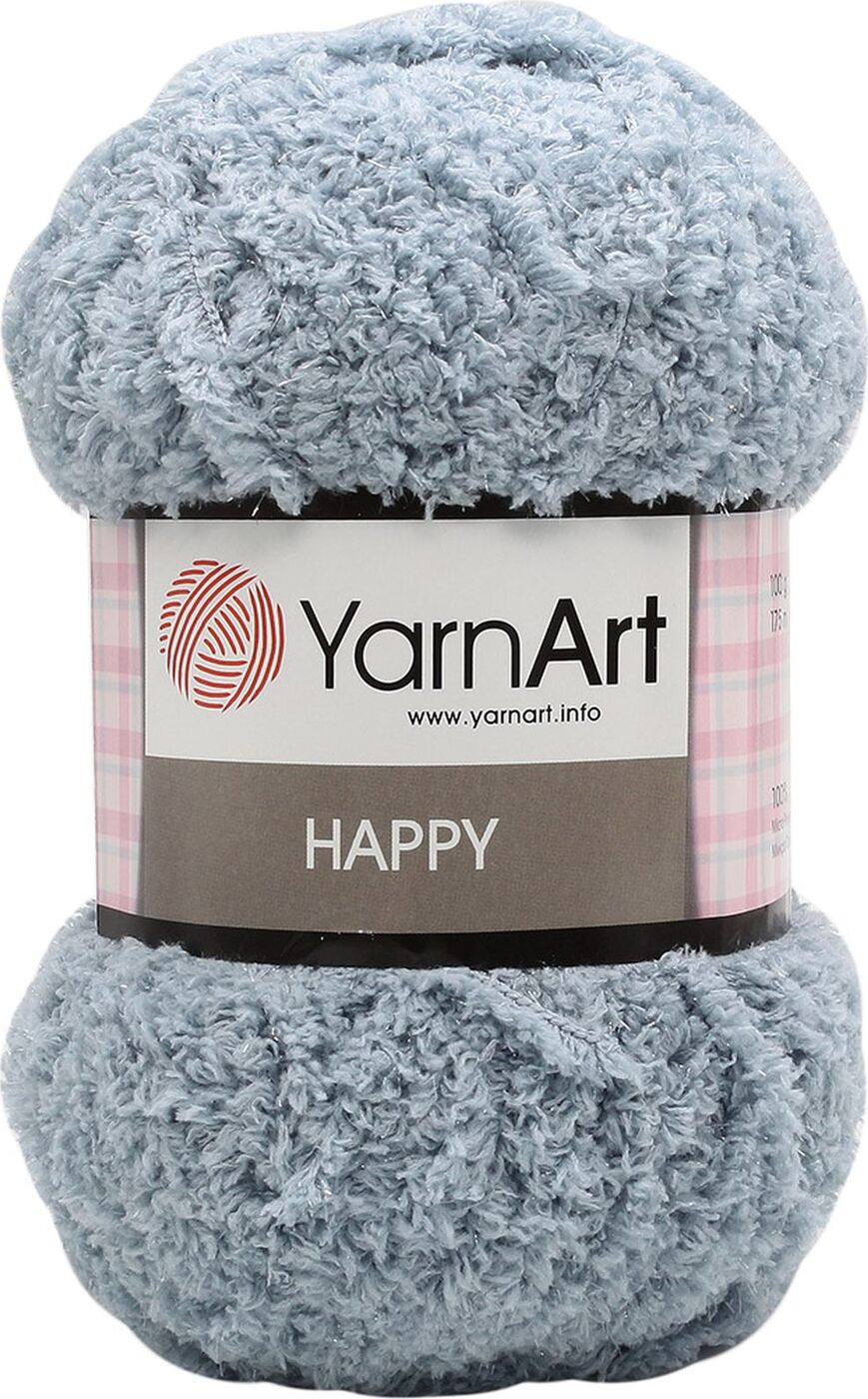 

Пряжа YarnArt 'Happy', 100г, 175м (100% микрополиэстер) (778 серый), 4 мотка, Happy