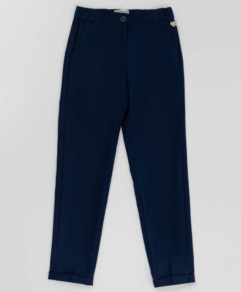 

Синие брюки с манжетом BUTTON BLUE 220BBGS63011000, размер 164, 220BBGS63011000