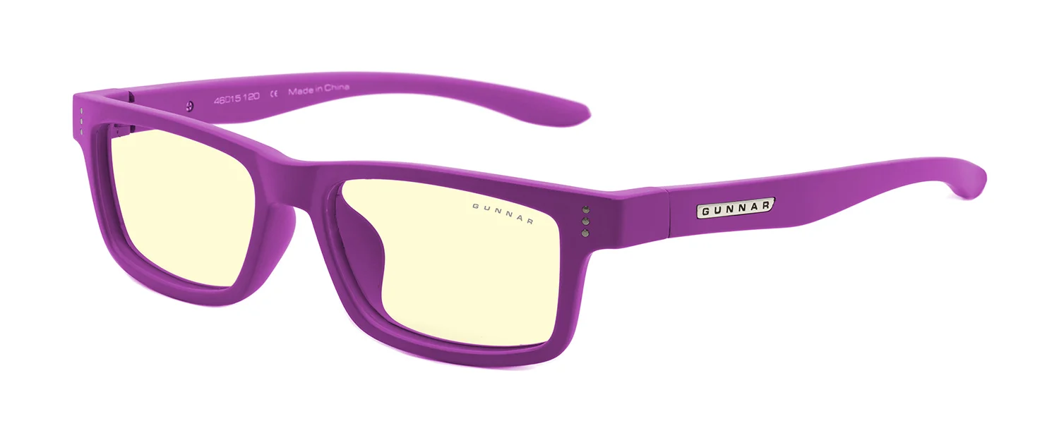 фото Детские очки для компьютера gunnar cruz kids small amber natural cru-09601 4-8 лет magenta