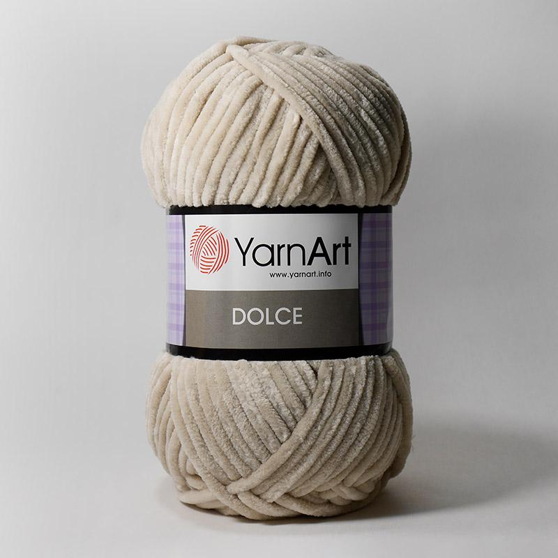 

Пряжа Yarn art "Dolce", цвет: 771 кремовый, 120 м, 100 грамм (5 мотков) ( 5)