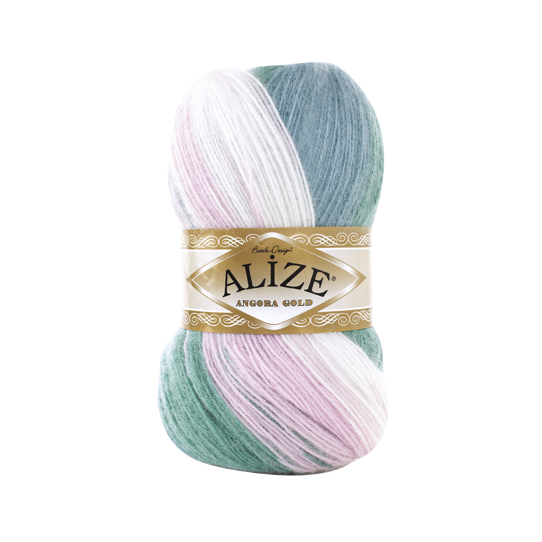 

Пряжа Alize "Angora Gold Batik", цвет: 1986 секционный, 550 м, 100 грамм