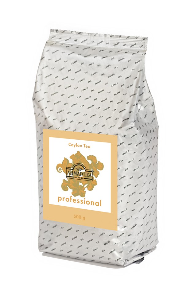 Чай Ahmad Tea,Professional, Цейлонский Оранж Пеко, чёрный, листовой, в пакете, 500г