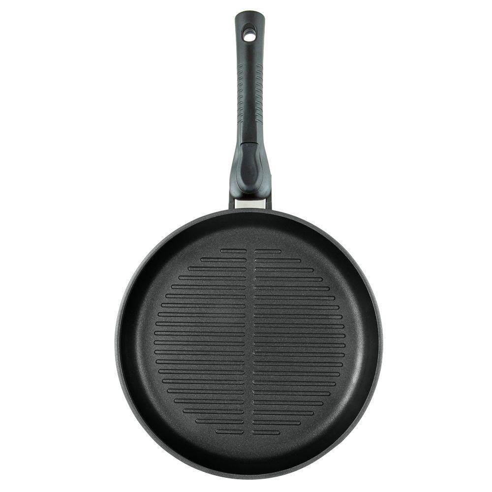 Сковорода для гриля Нева-Металл Ферра Индукция 26 см черный 54026