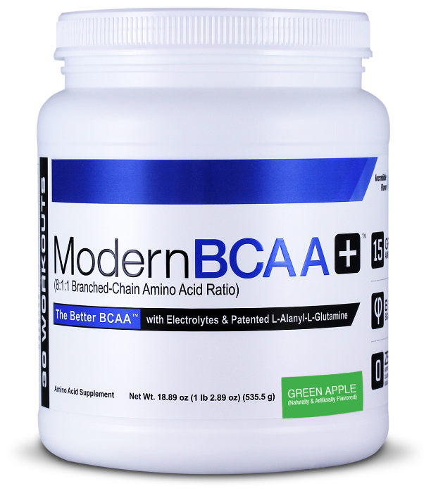 фото Modern sports nutrition modern bcaa+ - 535 грамм, яблоко