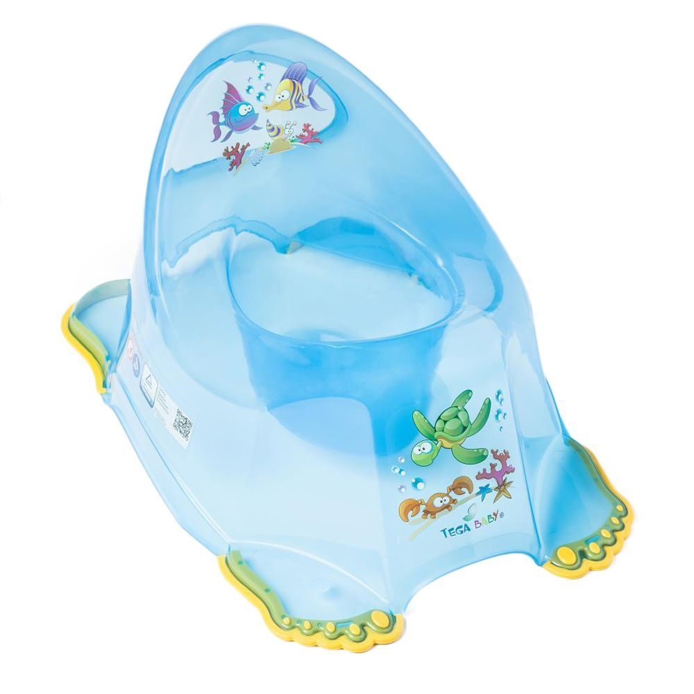 

Горшок детский Tega Baby АКВА антискользящий
