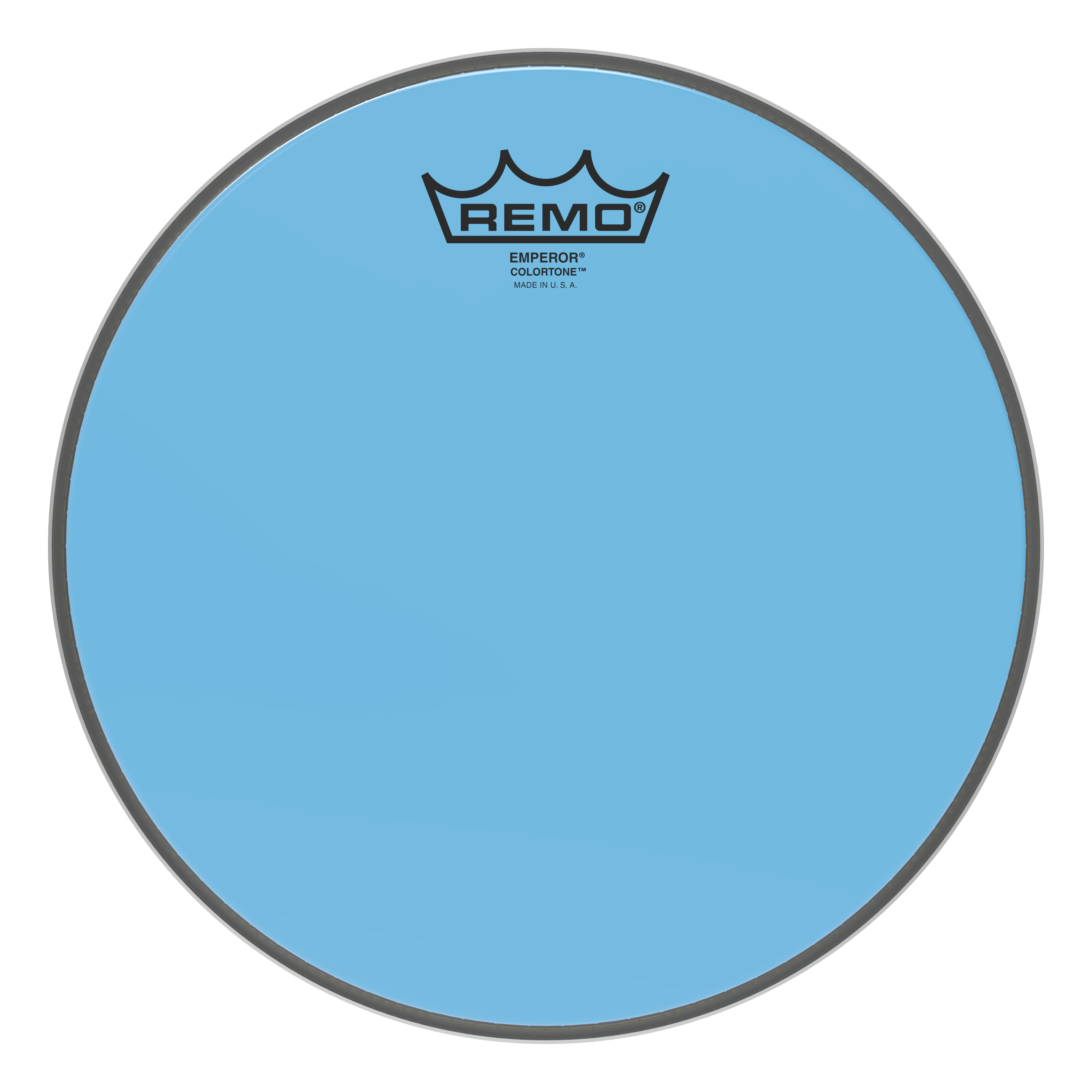 

Пластик для барабана Remo Emperor Colortone Blue BE-0314-CT-BU