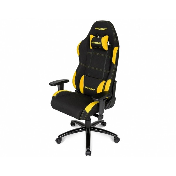 Кресло игровое AKRacing K7012 Black Yellow