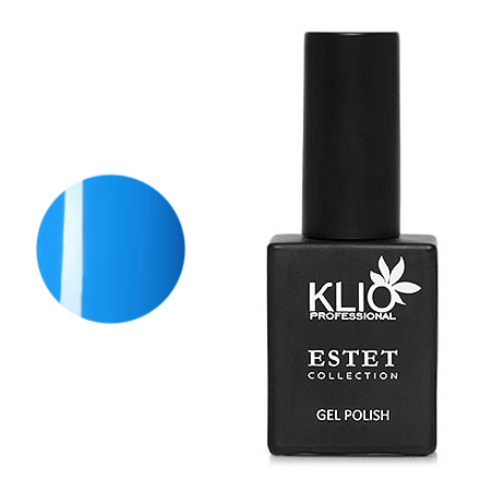 

Гель-лак Klio Professional Estet Collection плотный, №261 небесный синий, 10 мл