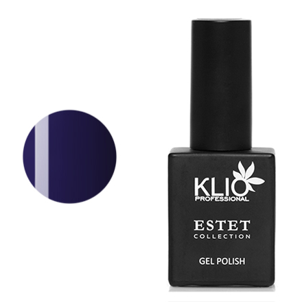 

Гель-лак Klio Professional Estet Collection плотный, №50 темный фиолетово-синий, 10 мл