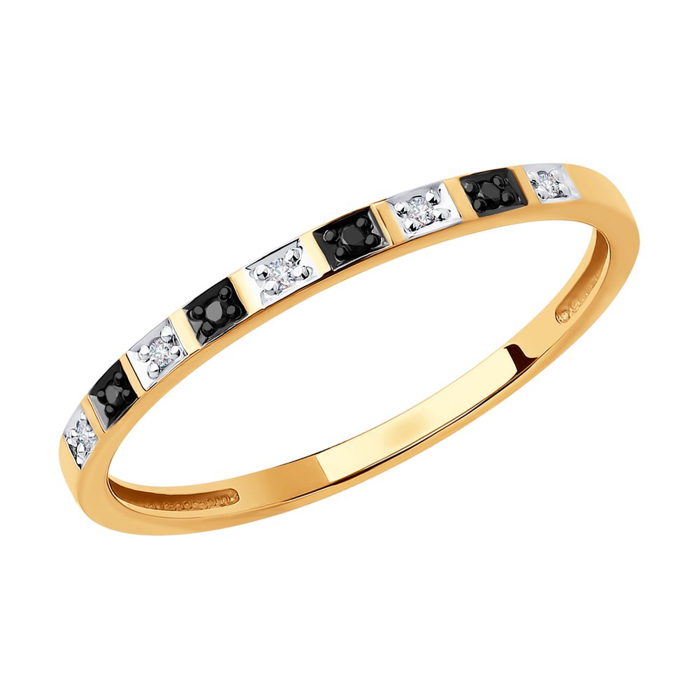 

Кольцо из золота р.  SOKOLOV Diamonds 7010052, бриллиант, 7010052