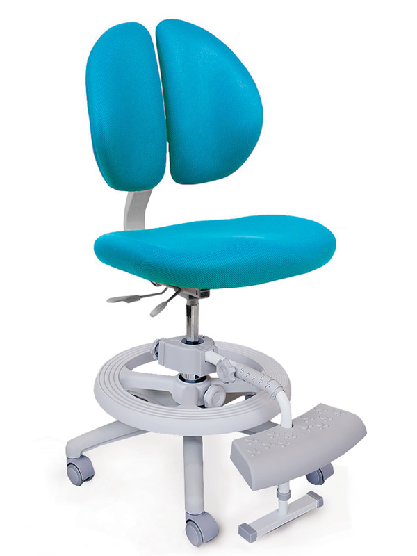 

Детское кресло Mealux Duo Kid Plus, Duo Kid Plus Металл Голубой Серый
