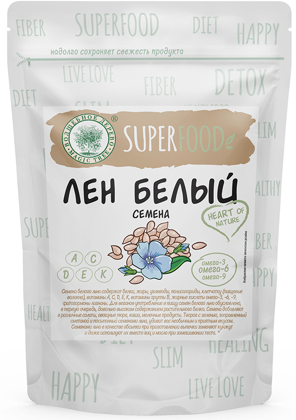 

Семена льна Волшебное дерево белые 200 г