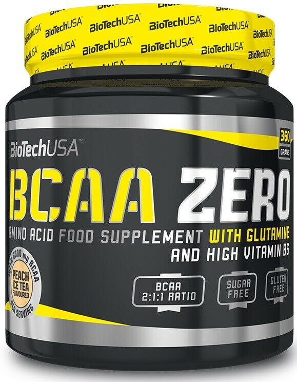 фото Biotech usa bcaa zero 360 г (вкус: ледяной чай-персик)