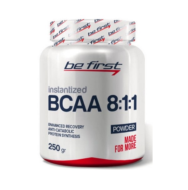 фото Be first bcaa 8:1:1 instantized powder 250 г (вкус: без вкуса)