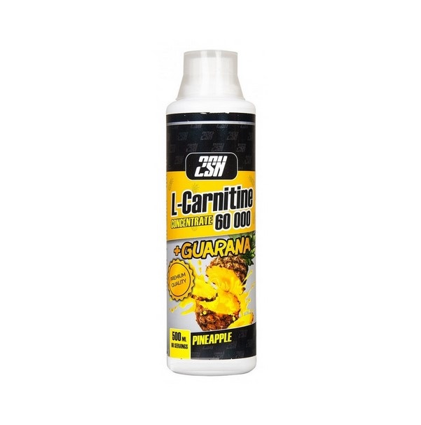 2SN L-Carnitine + Guarana, 500 мл, Pineapple