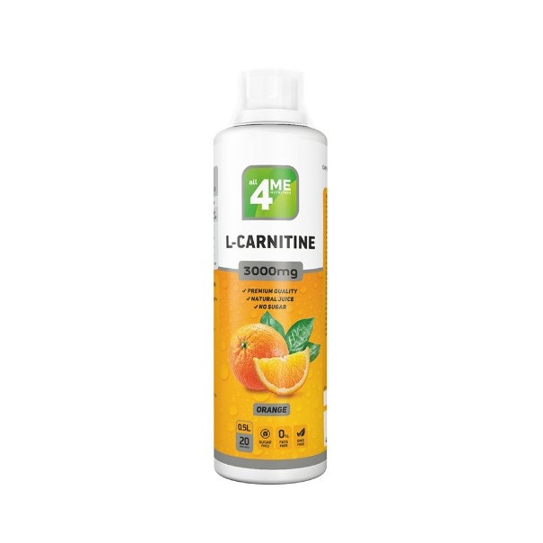 L-Carnitine concentrate 3000 4Me Nutrition 500 мл Orange 1489₽