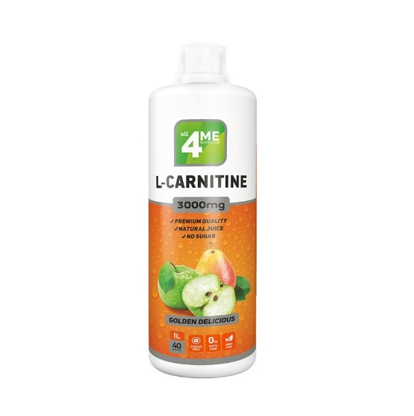 4Me Nutrition L-Carnitine concentrate 3000, 1000 мл, Golden delicious
