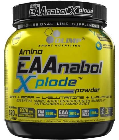 

Amino EAAnabol Xplode Powder Olimp, 520 г, fruit punch, Amino EAAnabol Xplode Powder