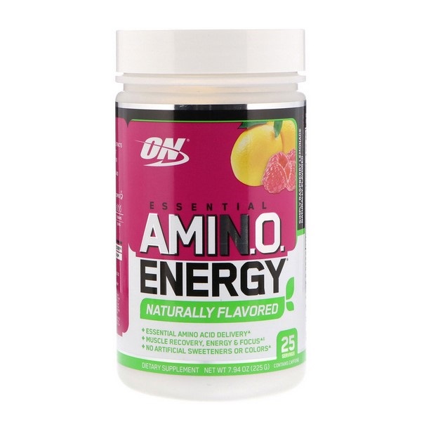 

Essential Amino Energy Optimum Nutrition, 225 г, raspberry lemonade, Essential Amino Energy