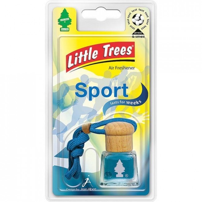 фото Ароматизатор подвесной жидкостной little trees bottle спорт