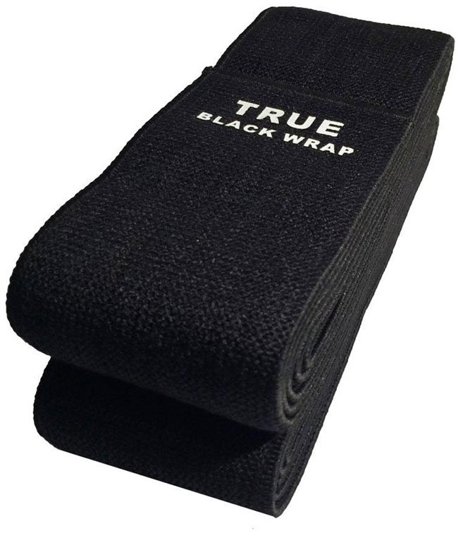 

Спортивный бинт Inzer True Black Knee Wraps черный 200 см, True Black Knee Wraps