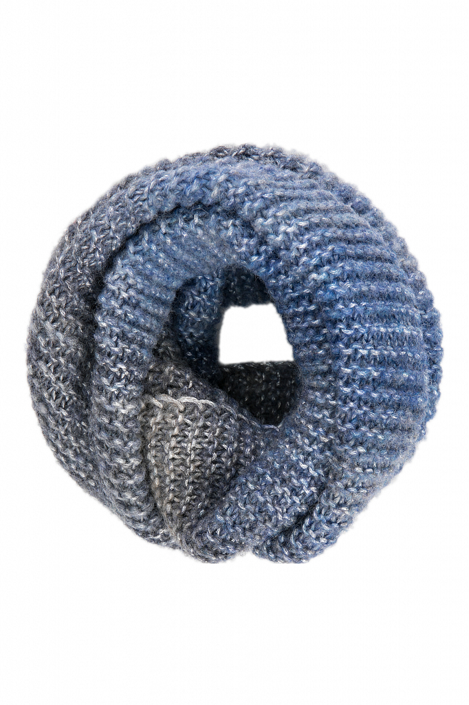 

Шарф женский Finn Flare W19-32154 голубой, W19-32154
