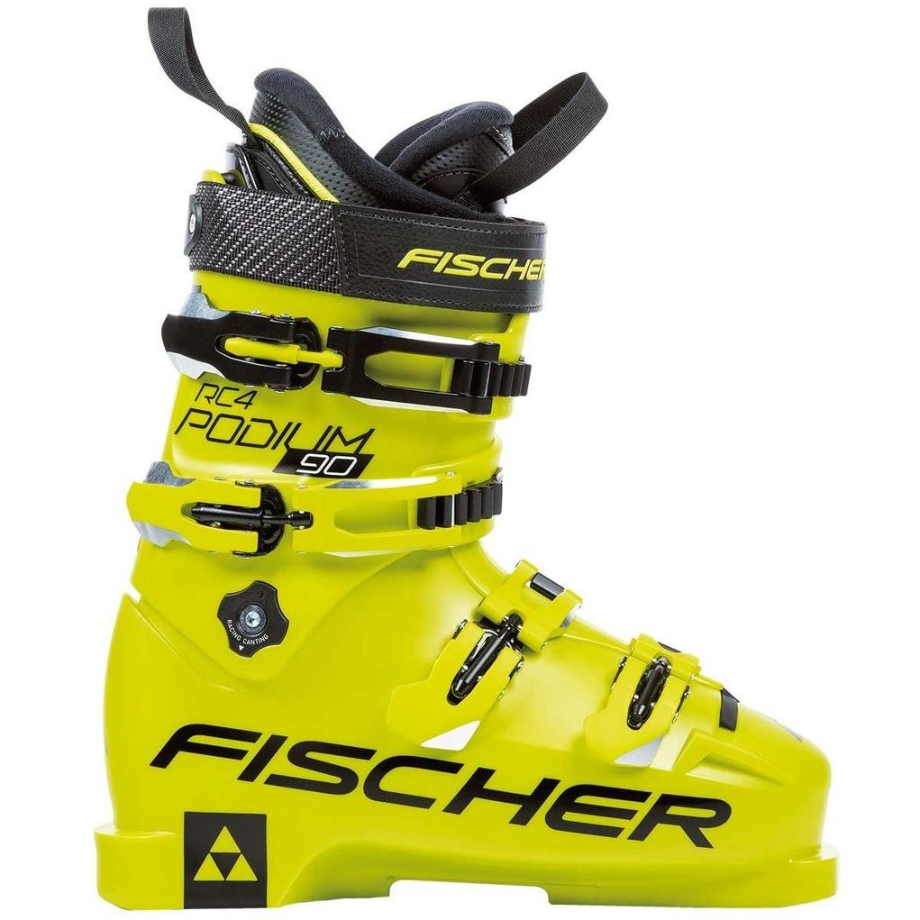 фото Горнолыжные ботинки fischer rc4 podium 90 2019, black/yellow, 25.5