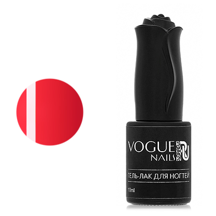 

Гель-лак для ногтей Vogue Nails плотный самовыравнивающийся, светлый, красный, 10 мл