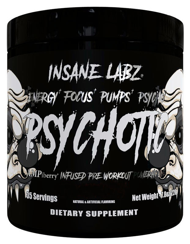 Insane Labz Psychotic Black 220 г (вкус: арбуз)