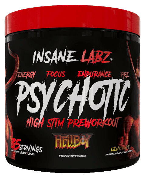 фото Insane labz psychotic hellboy edition 250 г (вкус: лимонад)