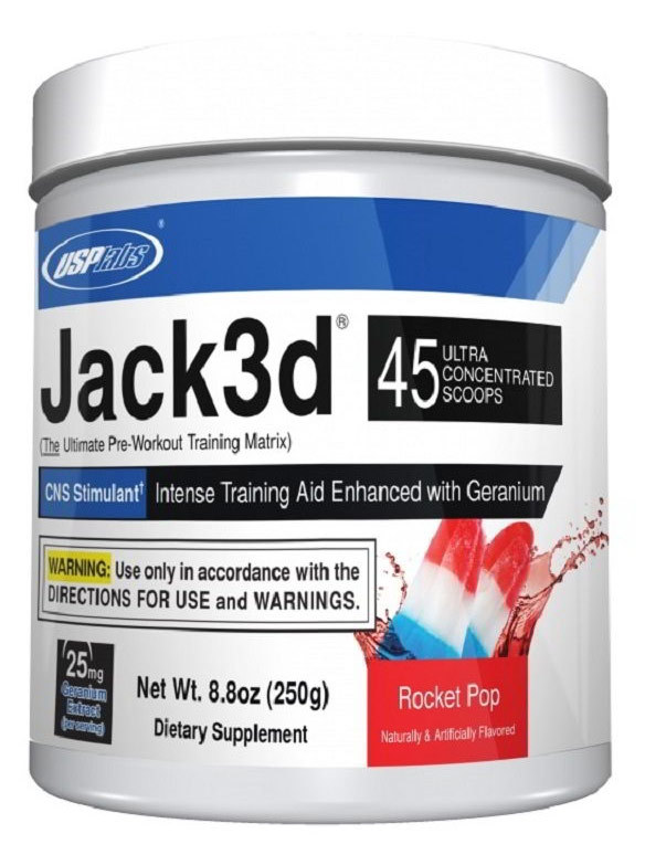 фото Usplabs jack3d 250 г (вкус: rocket pop)