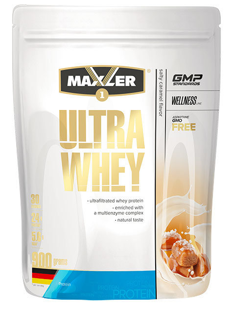 фото Протеин maxler ultra whey, 30 г, salty caramel