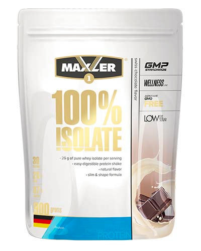 фото Протеин maxler 100% isolate, 30 г, ice coffee