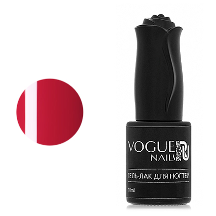 Гель-лак для ногтей Vogue Nails плотный самовыравнивающийся, светлый, красный, 10 мл